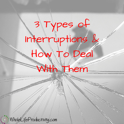 3 Types of Interruptions