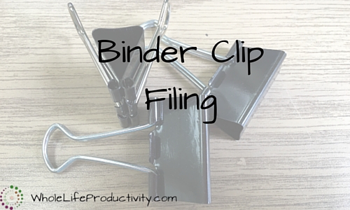 Binding Clip Filing