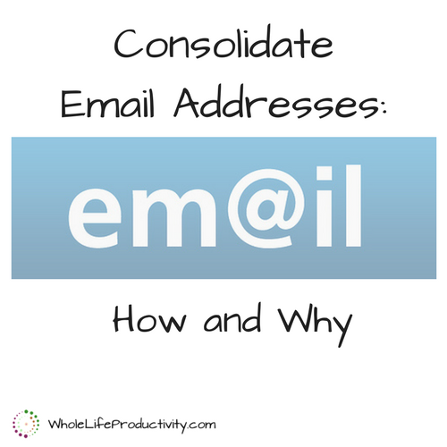 Consolidate Email Addresses