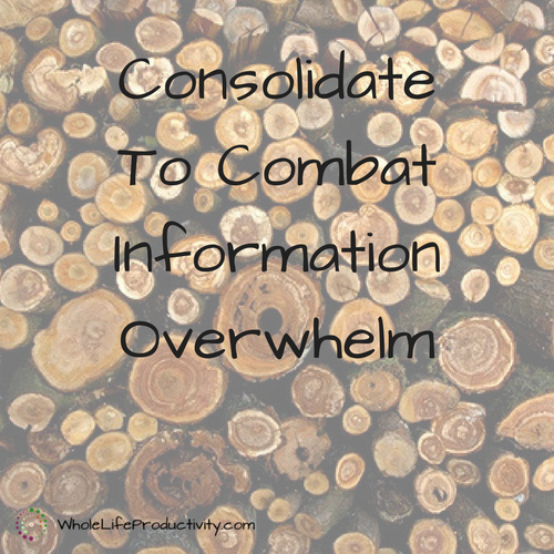 Consolidate