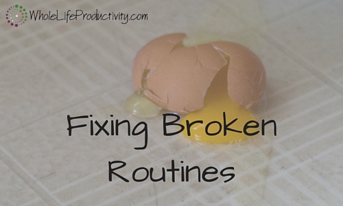 Fixing Broken Routines