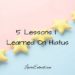 hiatus-lessons