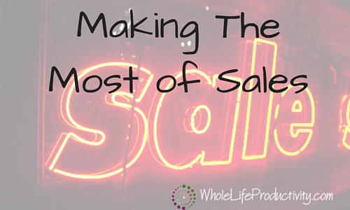 Making The Most of Sales