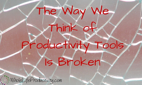 The Way WeThink ofProductivity ToolsIs Broken