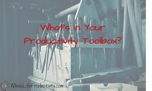 What's In Your Productivity Toolbox